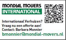 Klein NRC advertentie Mondial Movers International verhuizen van en naar Nederland