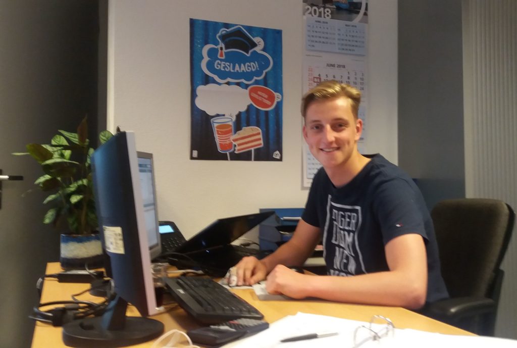 vakantiemedewerker Tim Verweij