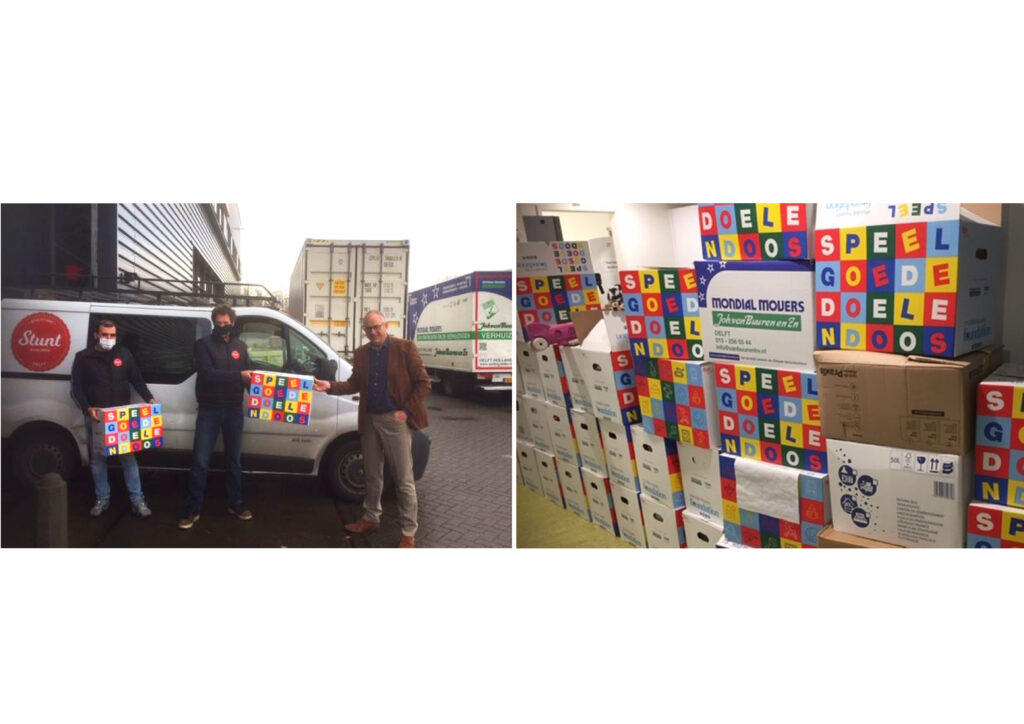 2101StuntCollageCompleet kinderopvangorganisatie Speelgoededoelendoos Mondial Movers Foundation