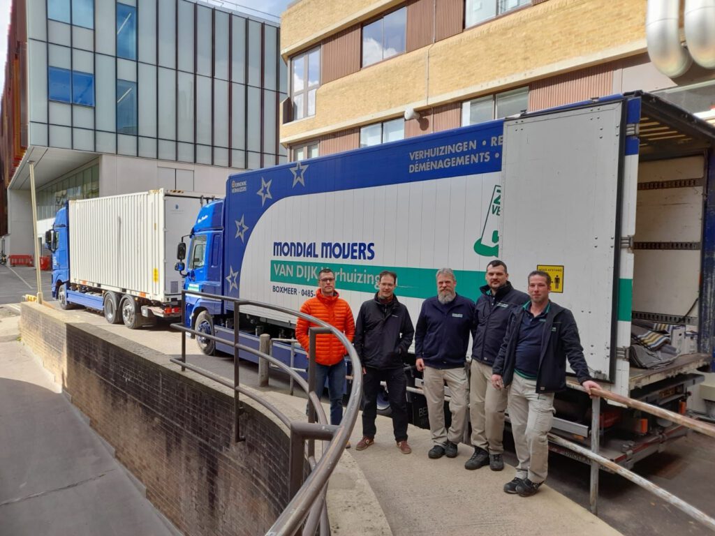 laboratoriumverhuizing