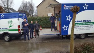 Mondial Vogel sponsort verhuizing Rode Kruis