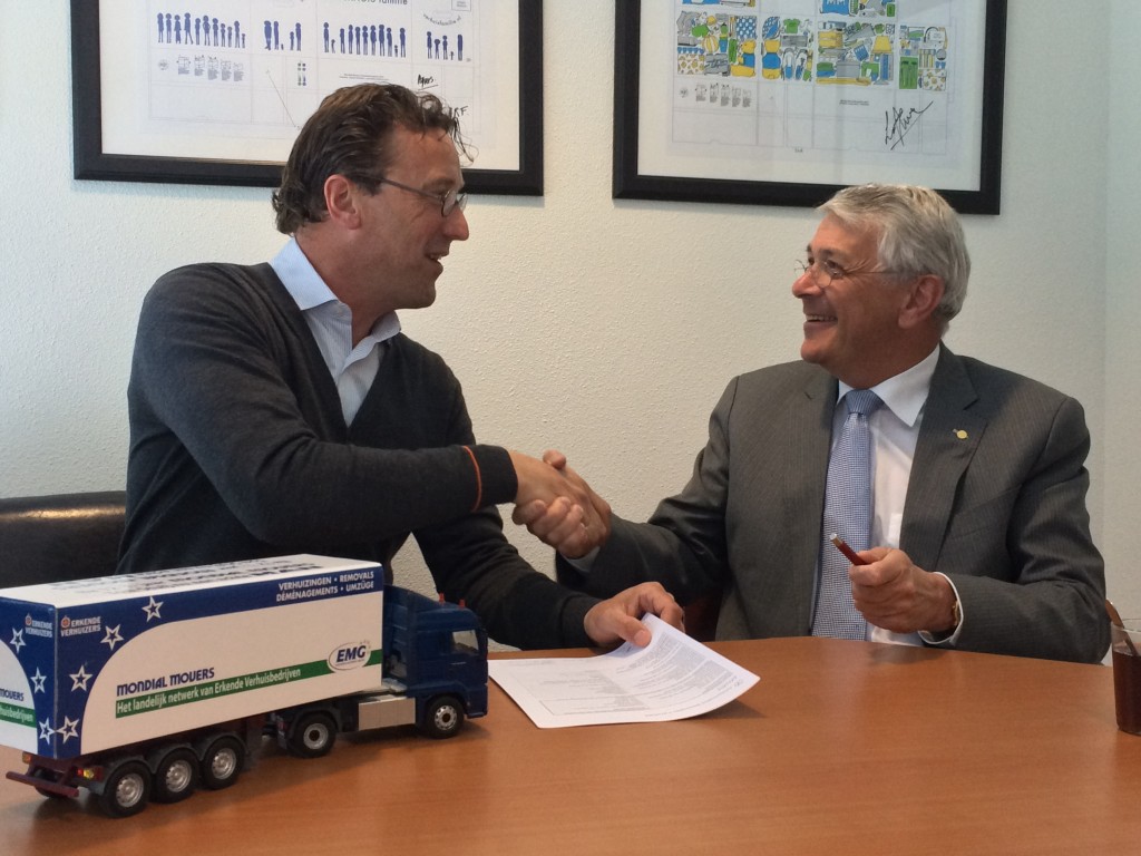 samenwerkingcontract sectorplan mondial movers transport logistiek