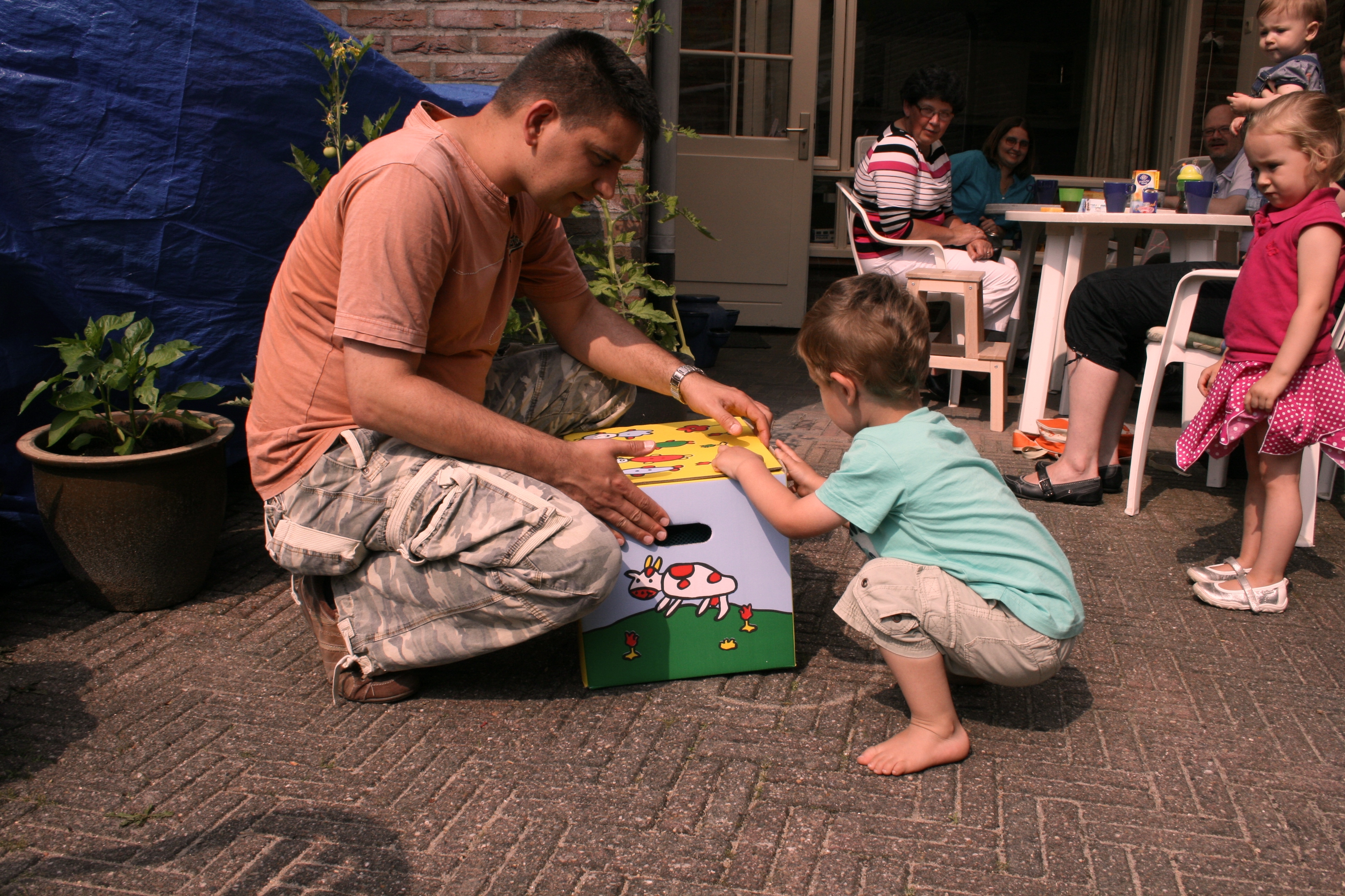 Mondial Movers kinderverhuisdoos als cadeau
