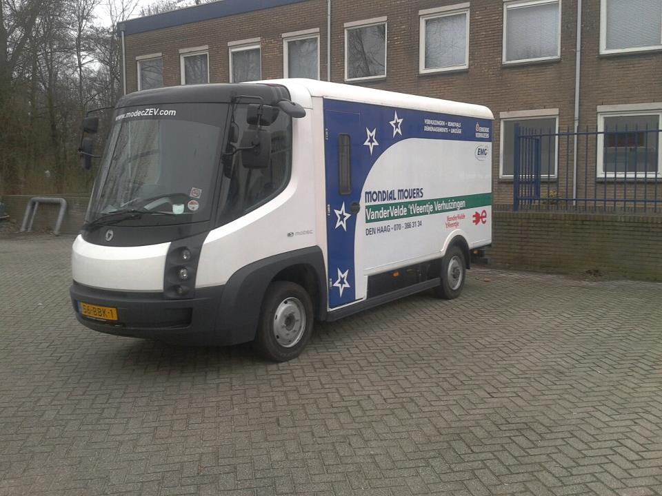 Eerste elektrische verhuizing in Den Haag van start