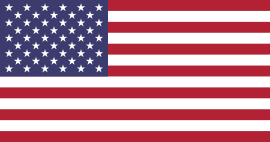 Flag Verenigde Staten Verhuizen naar Amerika
